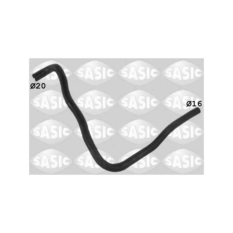 Durite de radiateur SASIC 3406362