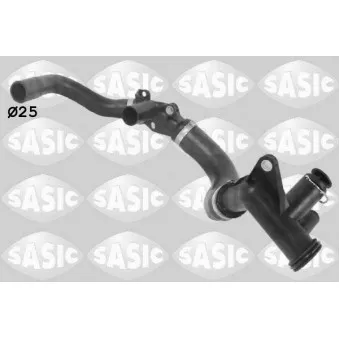 Durite de radiateur SASIC 3406390