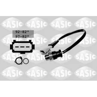 Interrupteur de température, ventilateur de radiateur SASIC 3804002