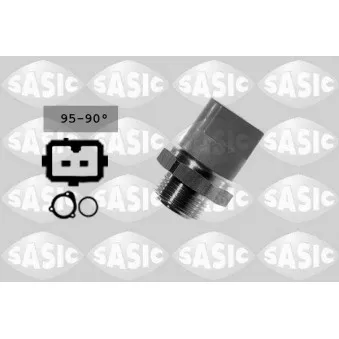 Interrupteur de température, ventilateur de radiateur SASIC 3806009