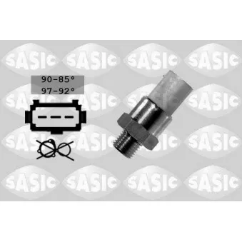 Interrupteur de température, ventilateur de radiateur SASIC 3806010