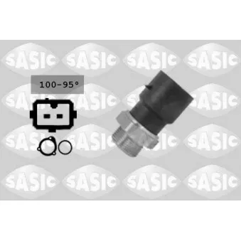 Interrupteur de température, ventilateur de radiateur SASIC 3806011
