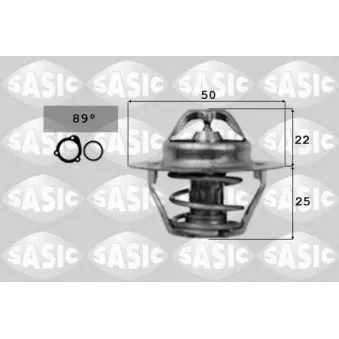 Thermostat d'eau SASIC 4000363