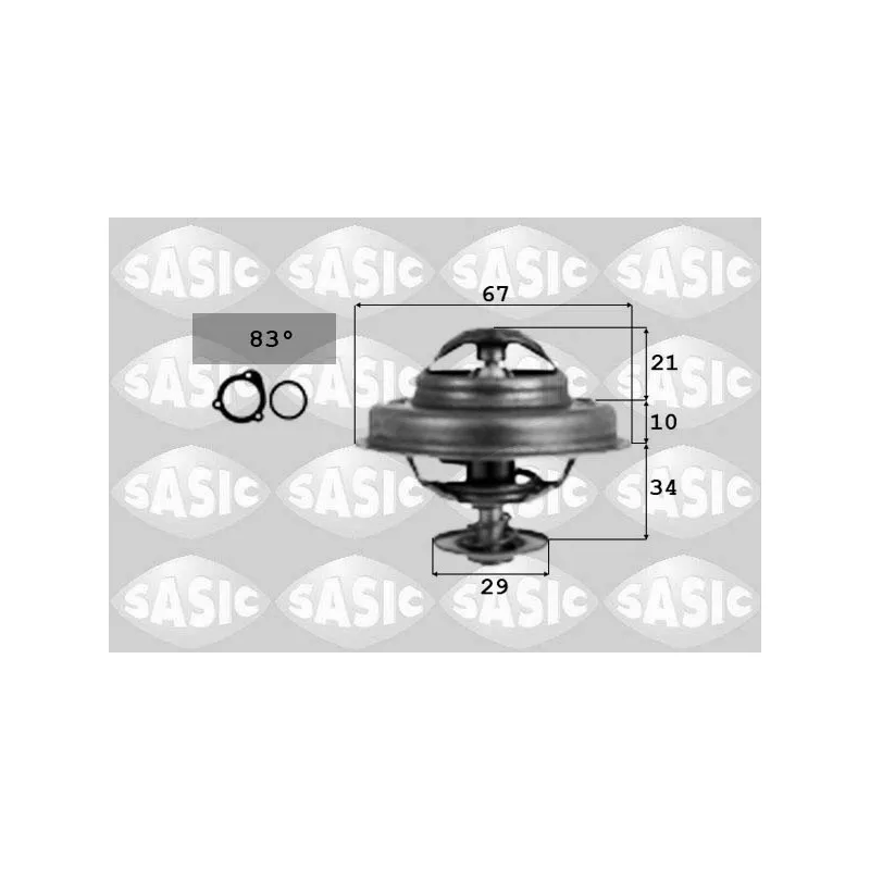 Thermostat d'eau SASIC 4000368