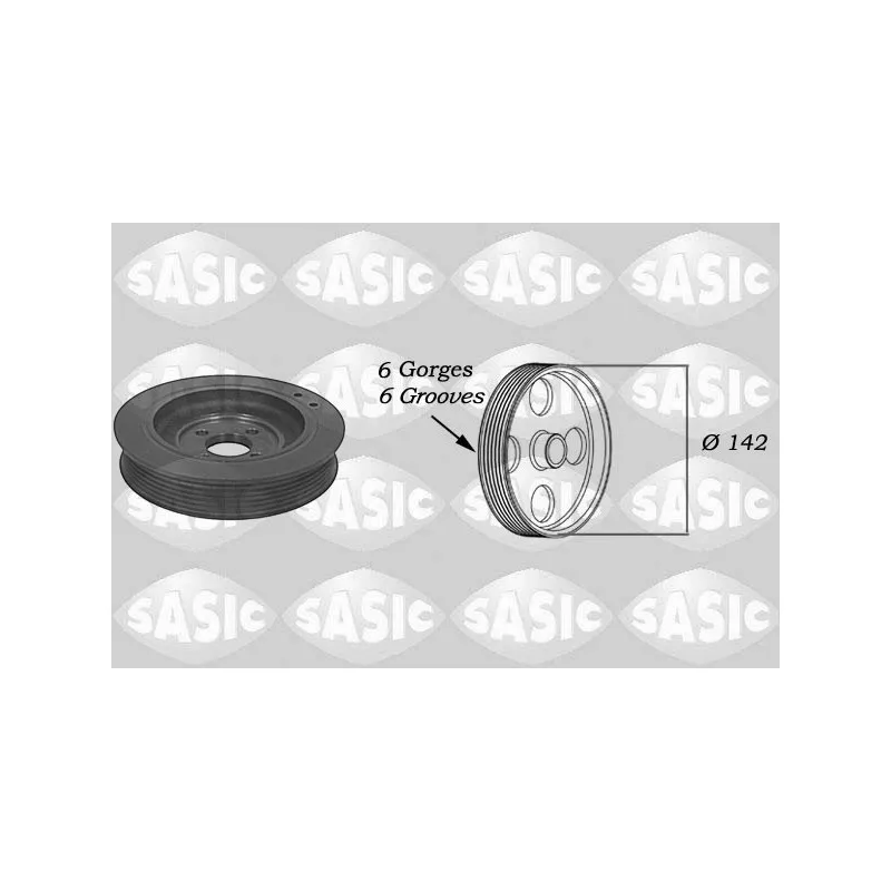 Poulie, vilebrequin SASIC 5150H30