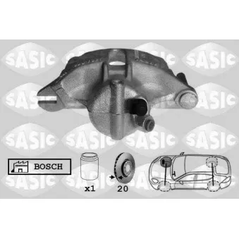 Étrier de frein avant droit SASIC 6504003