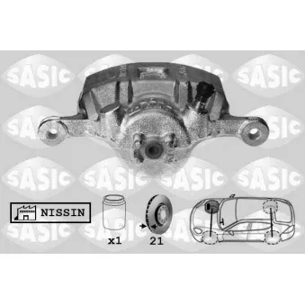 Étrier de frein avant droit SASIC 6506199