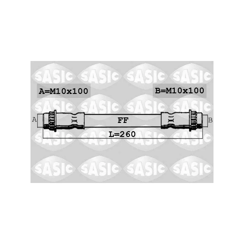 Flexible de frein SASIC 6600011