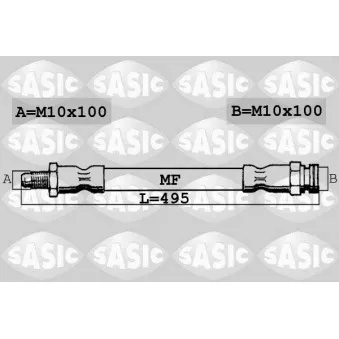 Flexible de frein SASIC 6600016