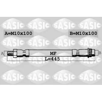 Flexible de frein SASIC 6600031