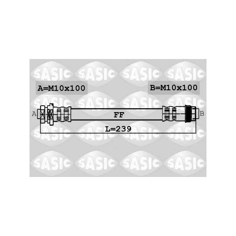 Flexible de frein SASIC 6600033