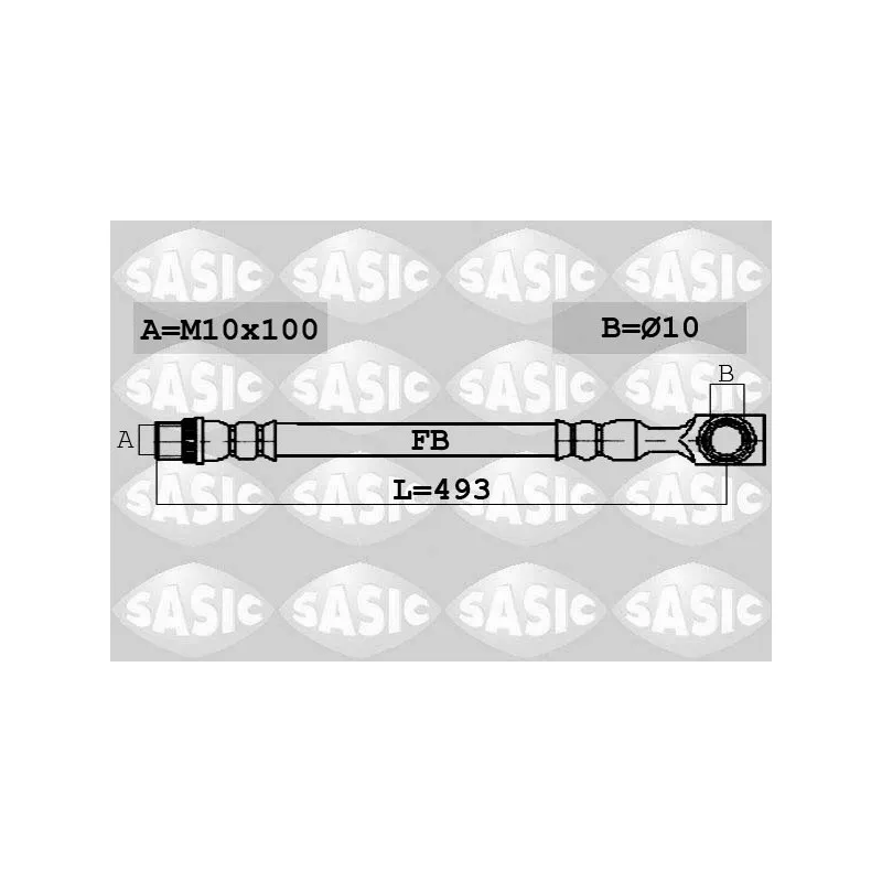 Flexible de frein SASIC 6600035