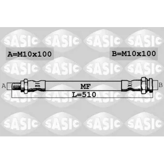 Flexible de frein SASIC 6600049