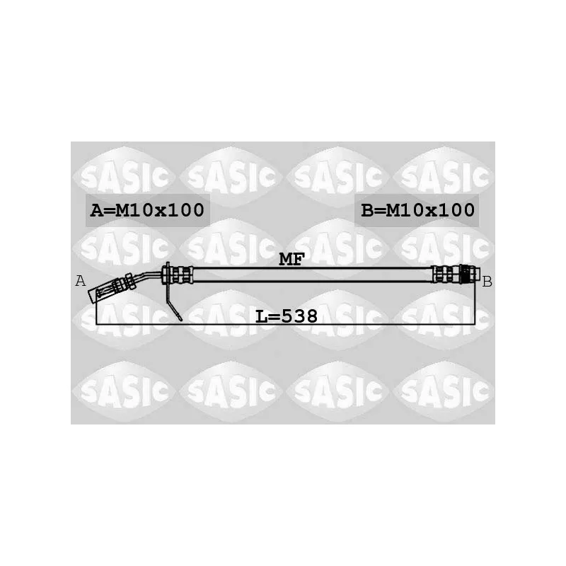Flexible de frein SASIC 6604009
