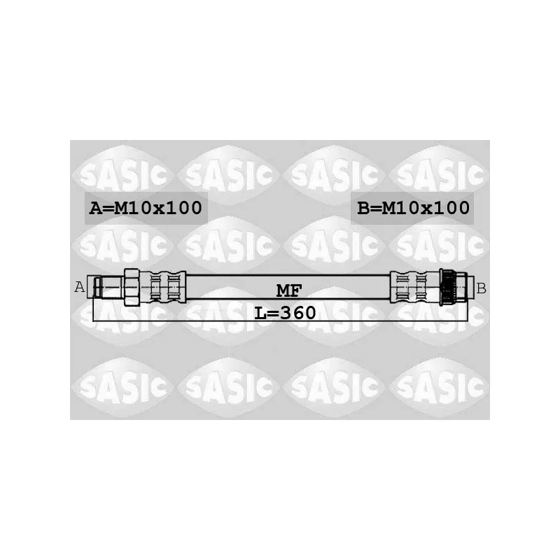Flexible de frein SASIC 6604039