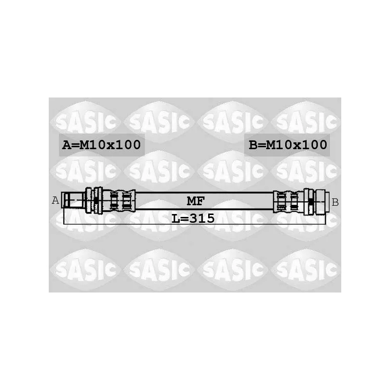 Flexible de frein SASIC 6606004