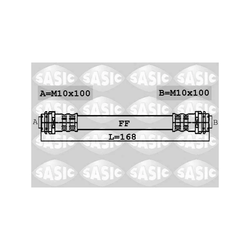 Flexible de frein SASIC 6606010