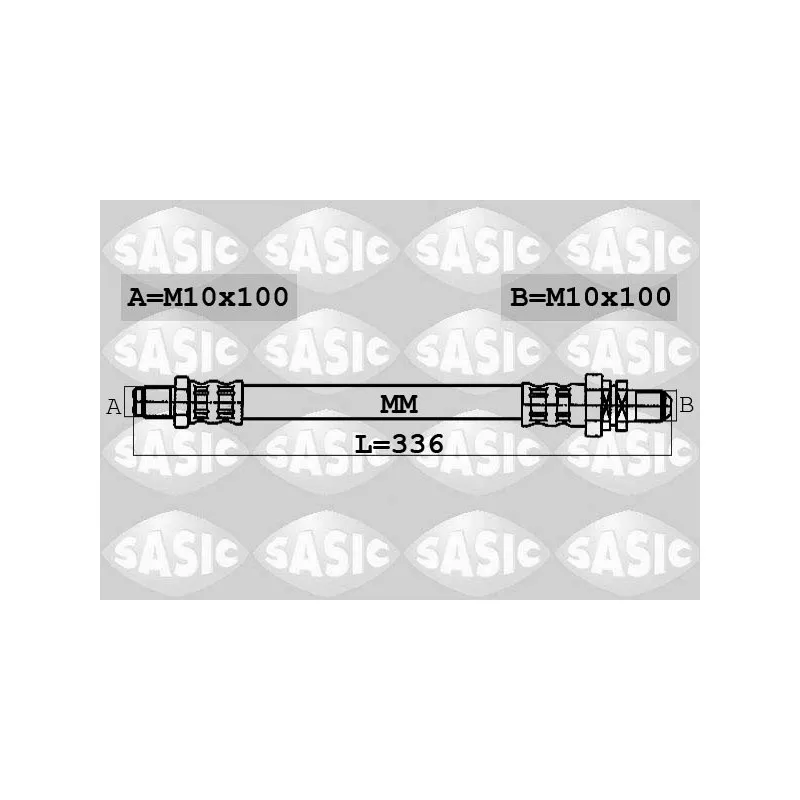 Flexible de frein SASIC 6606029
