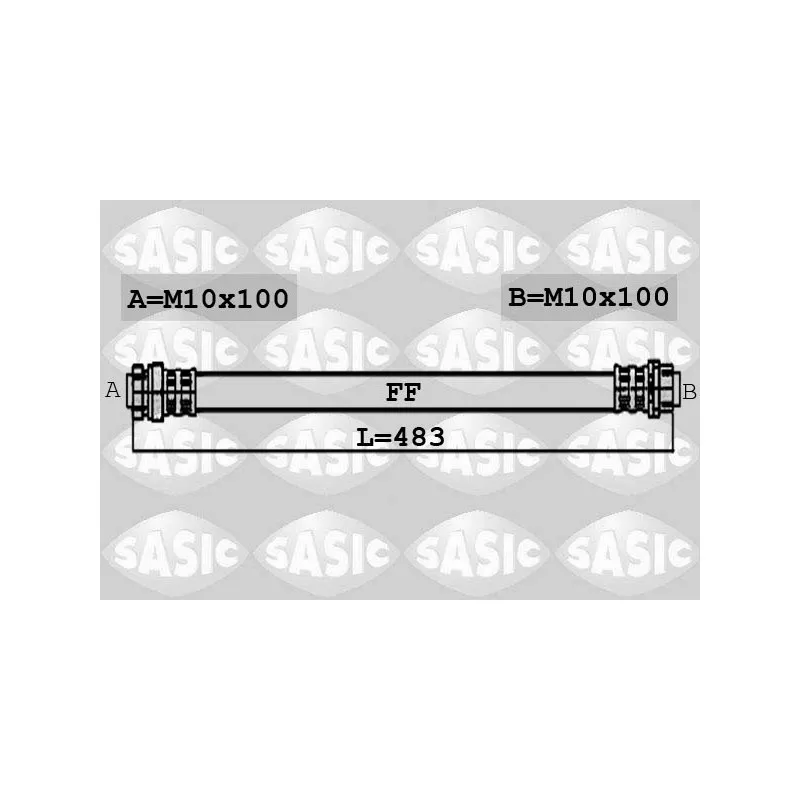 Flexible de frein SASIC 6606030