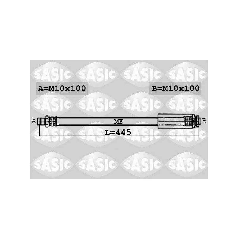 Flexible de frein SASIC 6606031