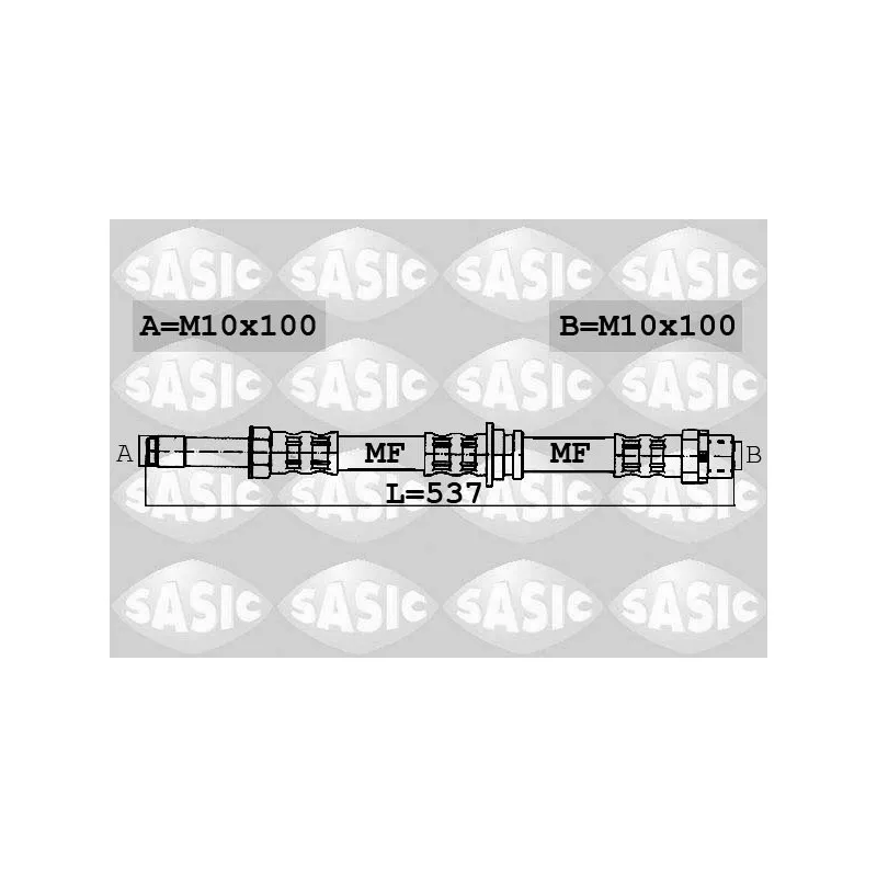 Flexible de frein SASIC 6606040