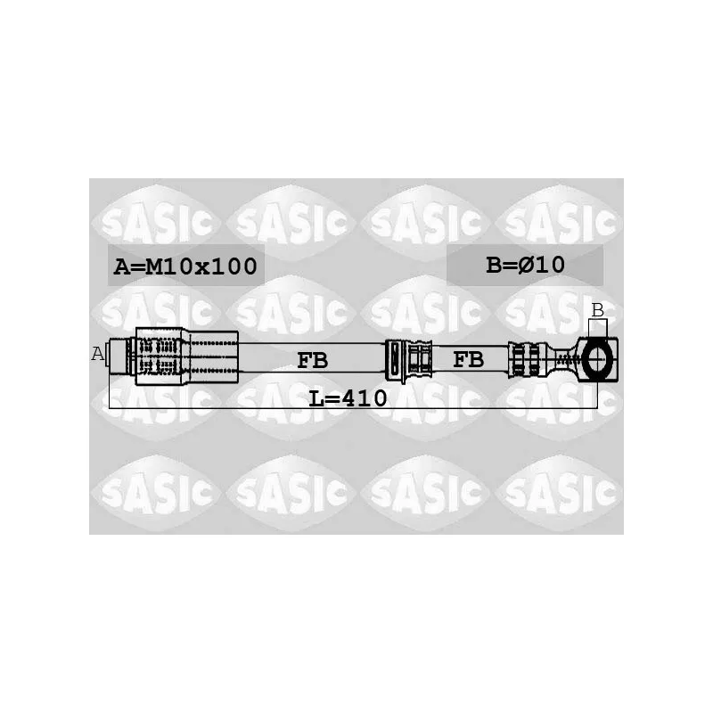 Flexible de frein SASIC 6606044