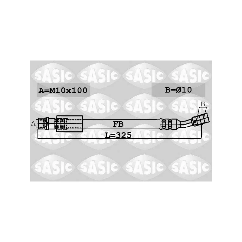 Flexible de frein SASIC 6606048