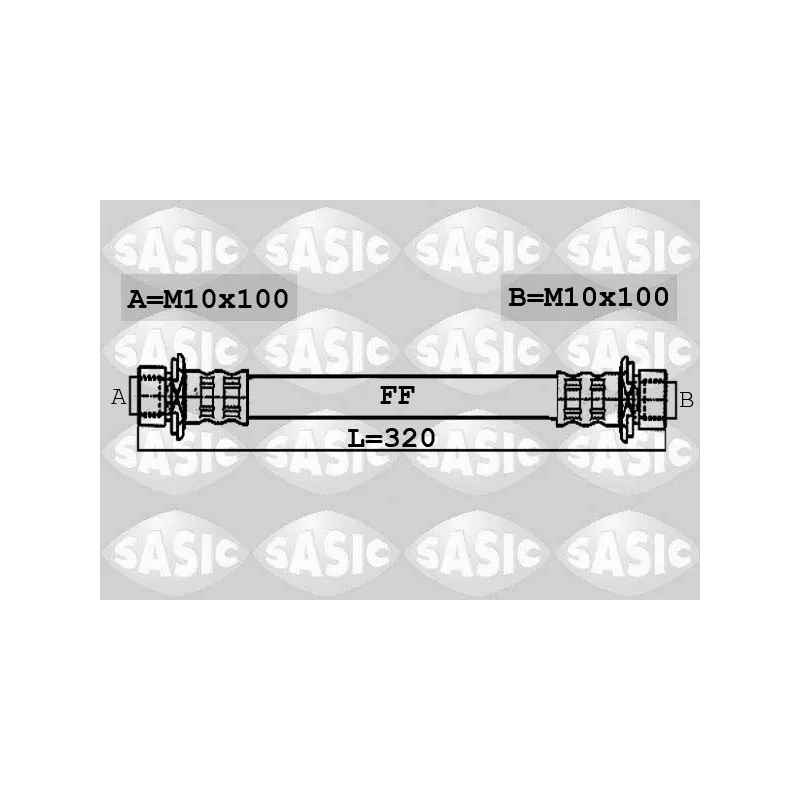 Flexible de frein SASIC 6606059