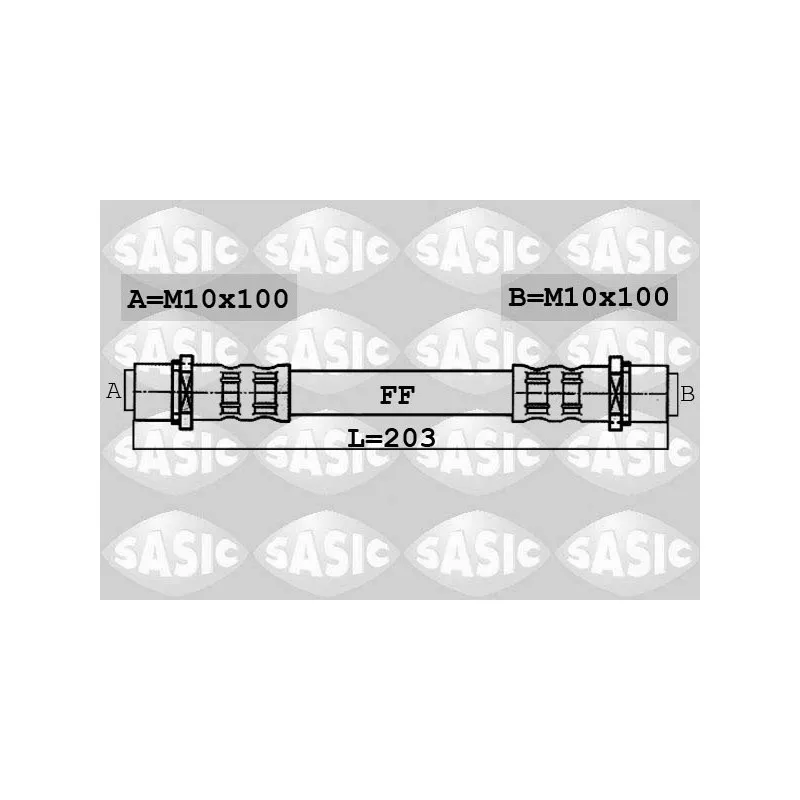 Flexible de frein SASIC 6606060