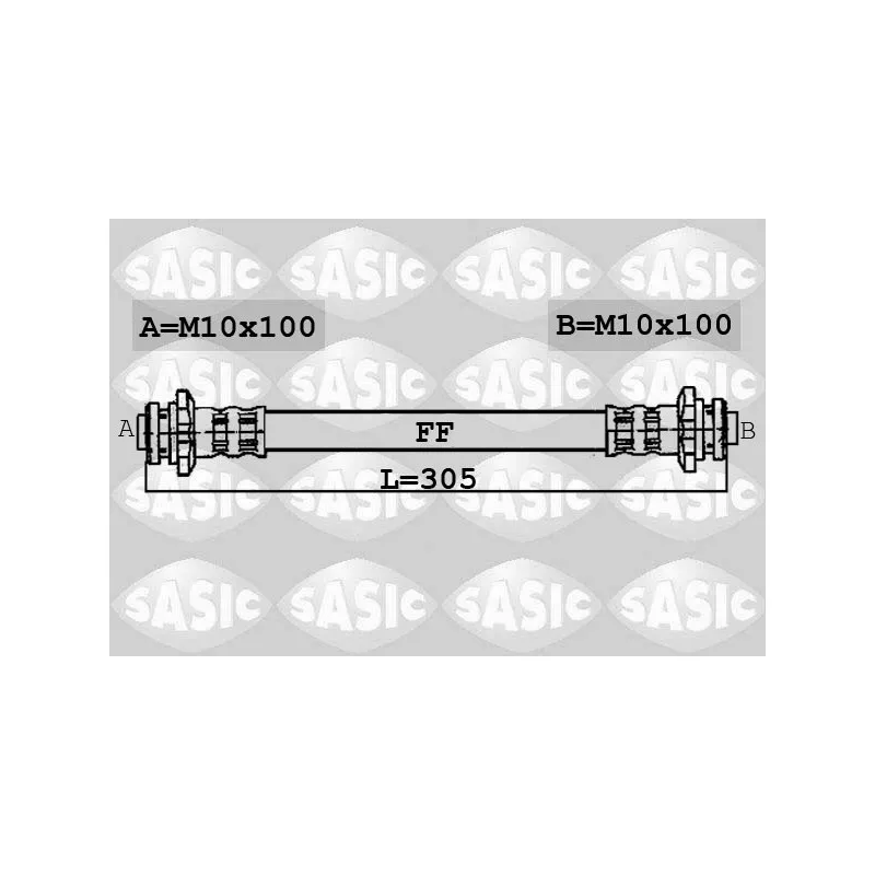 Flexible de frein SASIC 6606066