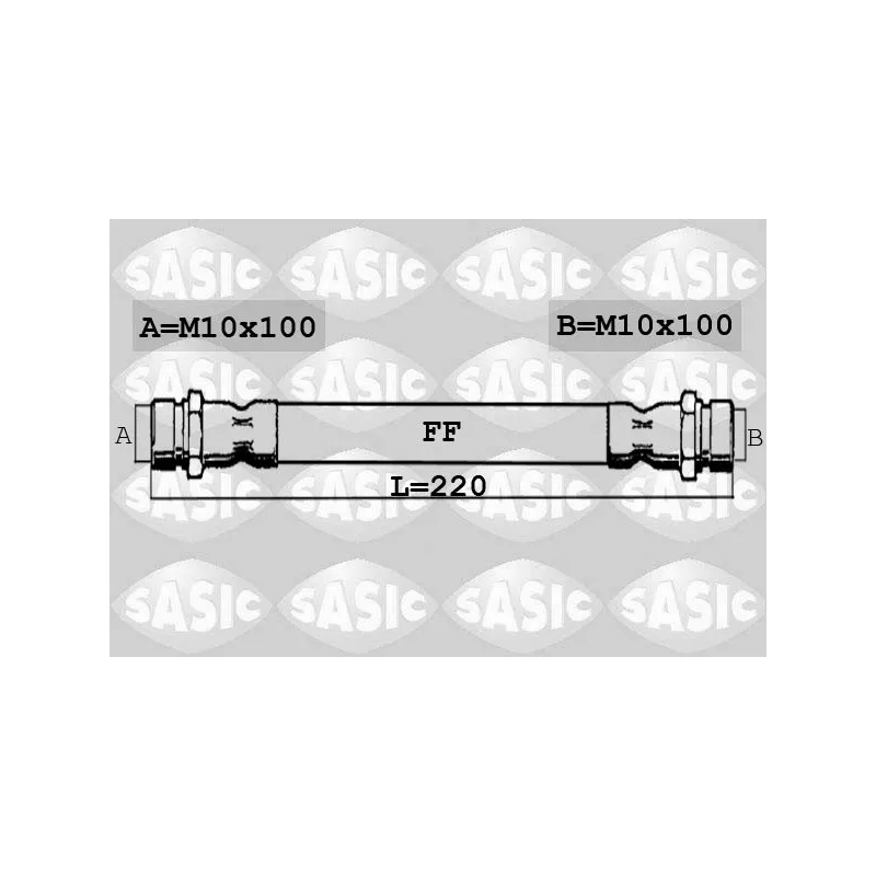Flexible de frein SASIC 6606071