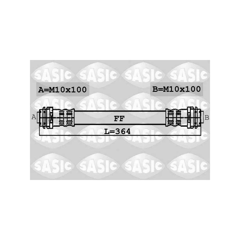 Flexible de frein SASIC 6606072