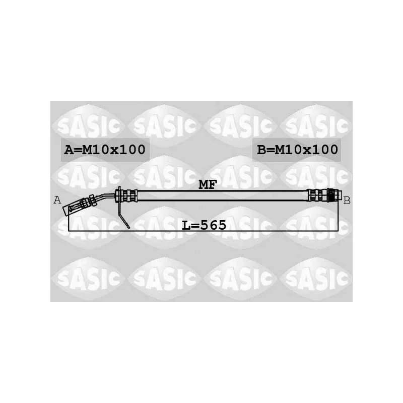 Flexible de frein SASIC 6606074