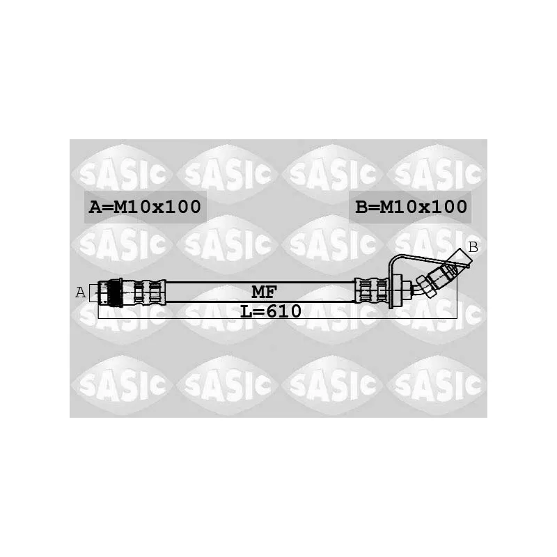 Flexible de frein SASIC 6606075