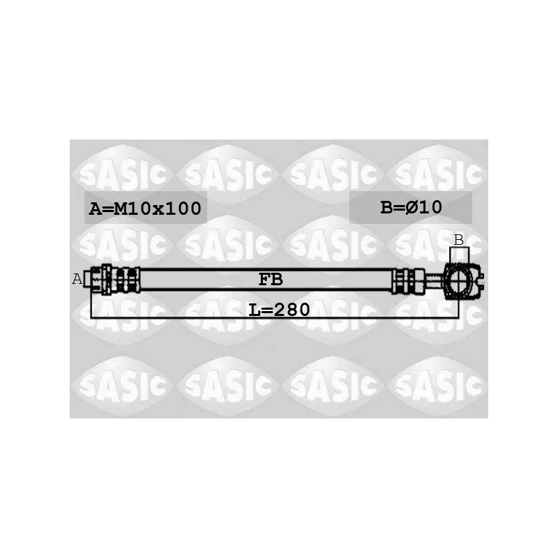 Flexible de frein SASIC 6606079
