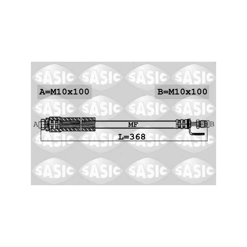 Flexible de frein SASIC 6606080