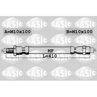 Flexible de frein SASIC 6606097