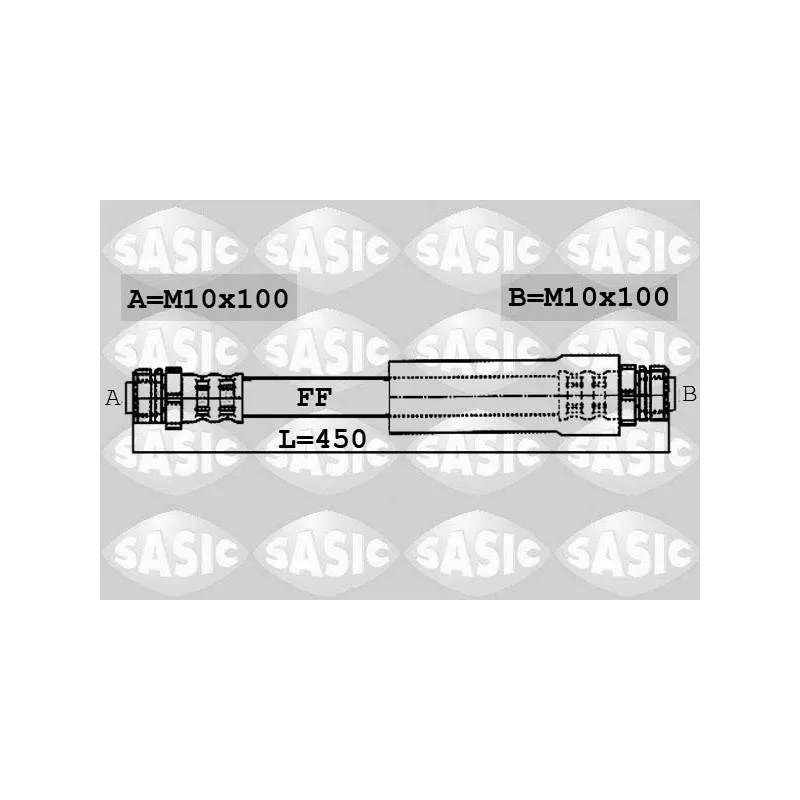 Flexible de frein SASIC 6606118