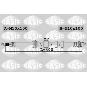 Flexible de frein SASIC 6606168