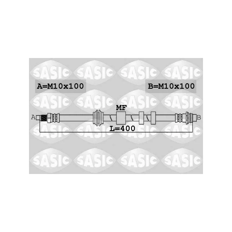 Flexible de frein SASIC 6606168