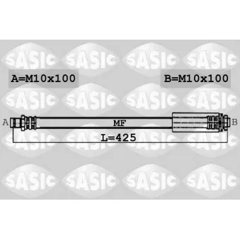 Flexible de frein SASIC 6606177