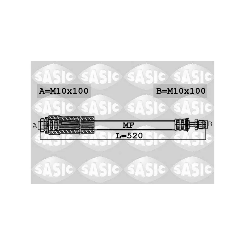 Flexible de frein SASIC 6606188