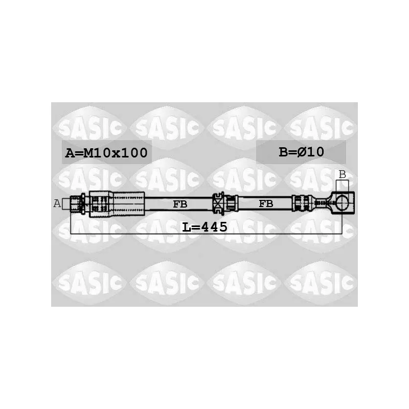 Flexible de frein SASIC 6606193