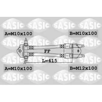 Flexible de frein SASIC 6606195