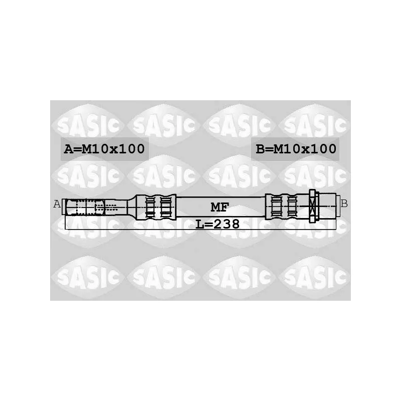 Flexible de frein SASIC 6606202