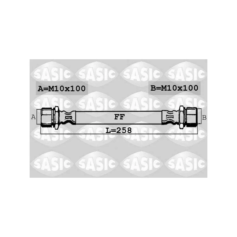Flexible de frein SASIC 6606204