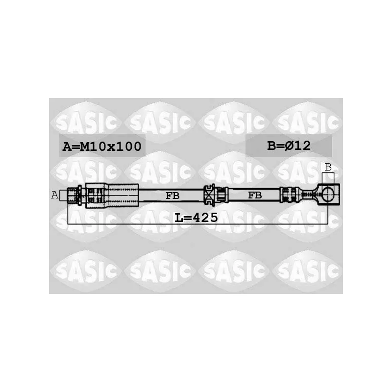 Flexible de frein SASIC 6606215