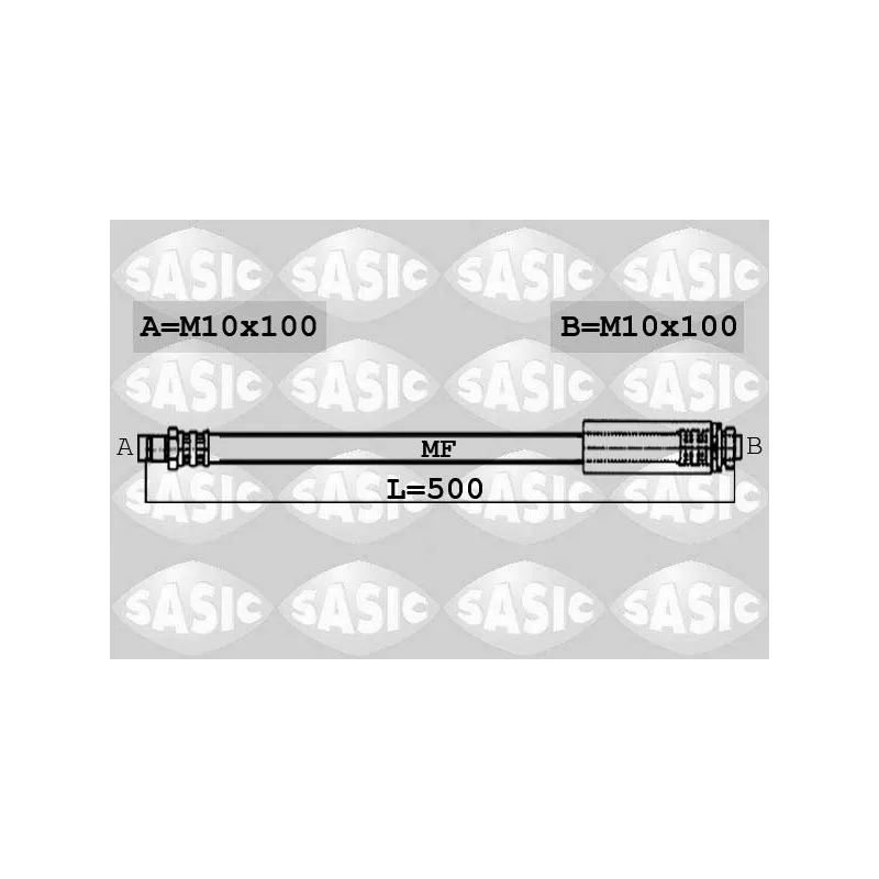 Flexible de frein SASIC 6606224