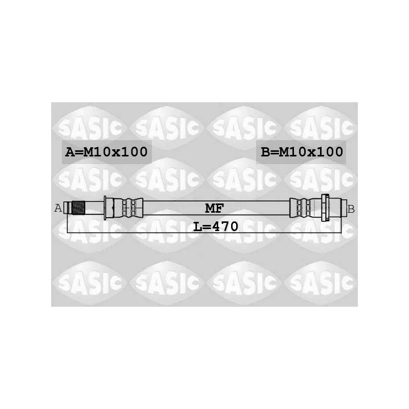 Flexible de frein SASIC 6606230