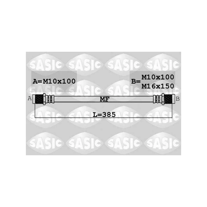 Flexible de frein SASIC 6606233